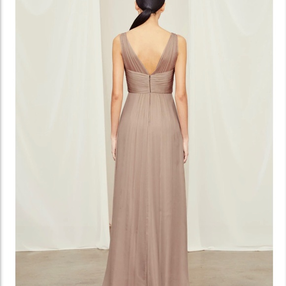 Amsale bridesmaid dress- size 4 (extra length) - Picture 9 of 9